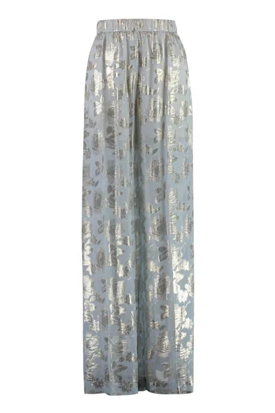 NINA RICCI NINA RICCI SILK TROUSERS