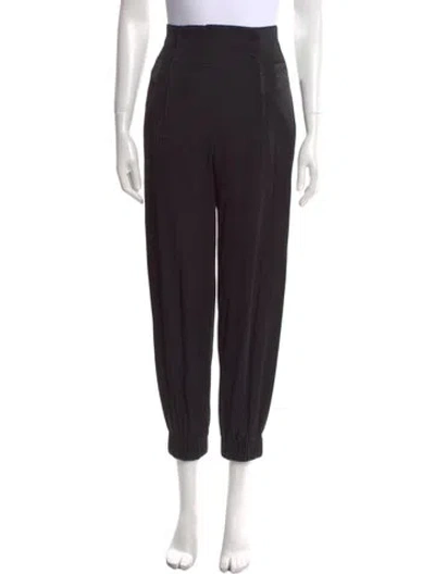 Pre-owned Nina Ricci Skinny Leg Pants In Black