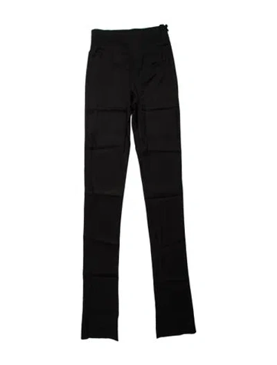 Pre-owned Nina Ricci Skinny Leg Pants In Black