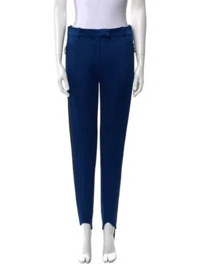 Pre-owned Nina Ricci Skinny Leg Pants In Blue