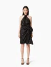Nina Ricci Skirt With Asymmetrical Bow Detail In Black