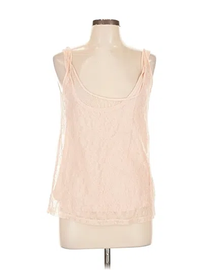Pre-owned Nina Ricci Sleeveless Top Pink Scoop Neck Tops