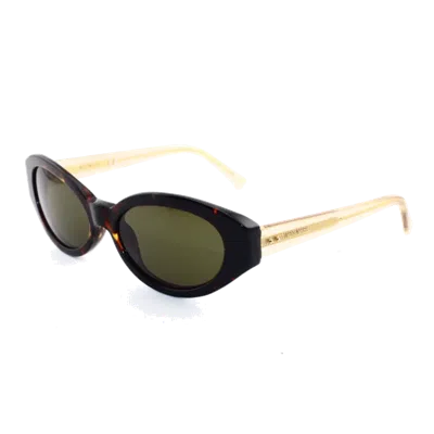 Nina Ricci Snr216 Sunglasses In Brown