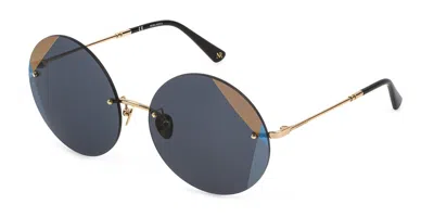 Nina Ricci Snr270 300g Women's Sunglasses Rose-gold Size 60