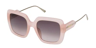 Nina Ricci Snr299 02g1 Women's Sunglasses Pink Size 53