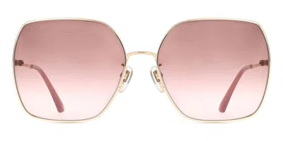 Nina Ricci Snr301 300y Women's Sunglasses Rose-gold Size 60