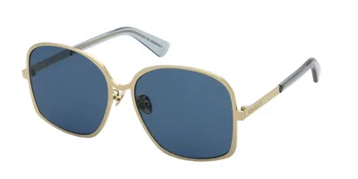 Nina Ricci Snr400 300j Women's Sunglasses  Size 60 In Gold