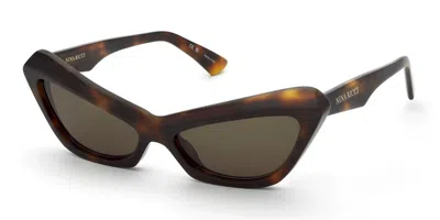 Nina Ricci Snr405 0752 Women's Sunglasses Tortoiseshell Size 59