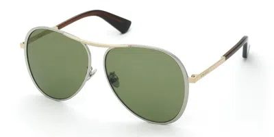 Nina Ricci Snr407 340y Women's Sunglasses Silver Size 59 In Multi