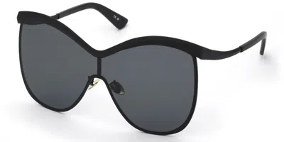 Nina Ricci Snr408 0531 Women's Sunglasses Black Size 99