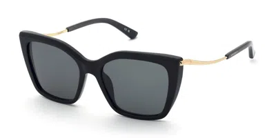 Nina Ricci Snr436 0700 Occhiali Da Sole Neri Per Donna In Black