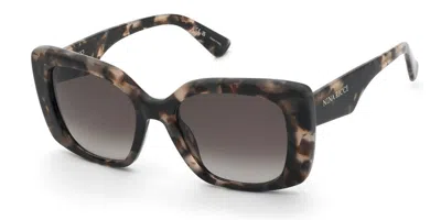 Nina Ricci Snr439 01gq Occhiali Da Sole Tartarugatishell Per Donna In Brown