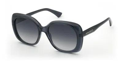 Nina Ricci Snr457 0705 Men's Sunglasses Grey Size 56