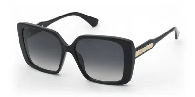 Nina Ricci Snr462 0700 Men's Sunglasses Black Size 58