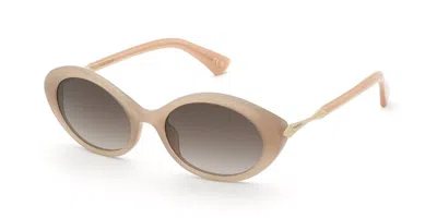Nina Ricci Snr481 02ar Women's Sunglasses Pink Size 53 In Neutral