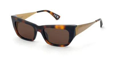 Nina Ricci Snr486 0752 Women's Sunglasses Tortoiseshell Size 52 In Brown