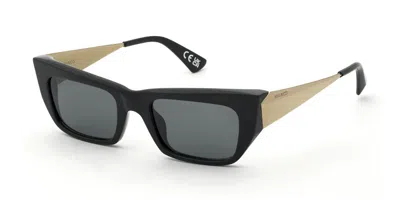 Nina Ricci Snr486 700y Women's Sunglasses Black Size 52