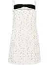Nina Ricci Mini-dress With Square Neckline In White