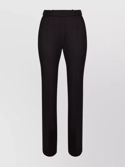 NINA RICCI STRAIGHT LEG TROUSERS FRONT PLEATS