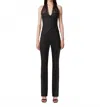 Nina Ricci Straight Pants With Lace Bands In Black In Black