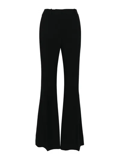 Nina Ricci Tailore Flare Trousers In Black