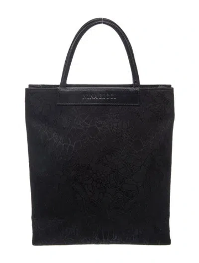 Pre-owned Nina Ricci Top Handle Bag In Black