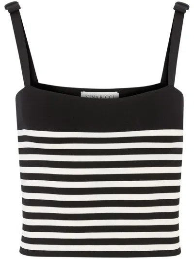 Nina Ricci Tops In U Ecru Noir
