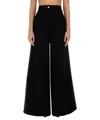 Nina Ricci Flared Pants In Black