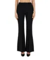 Nina Ricci Flared Leg Trousers Belt Loops