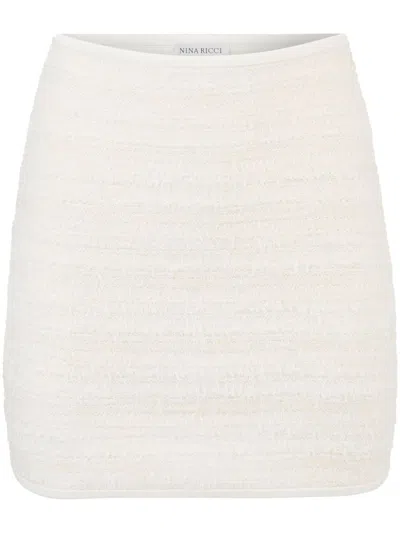 NINA RICCI TWEED MINI SKIRT