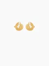 Nina Ricci Twisted Dove Earrings One Size In Gold