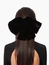 Nina Ricci Velvet Bow Hair Clip Tu
