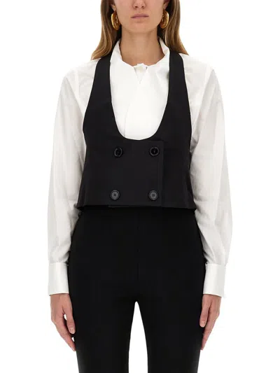 NINA RICCI NINA RICCI VEST WITH OPEN BACK