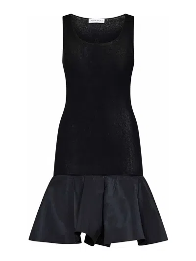 NINA RICCI SHORT BLACK DRESS