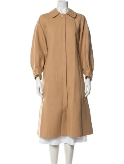 Pre-owned Nina Ricci Vintage 1970's Coat In Neutrals