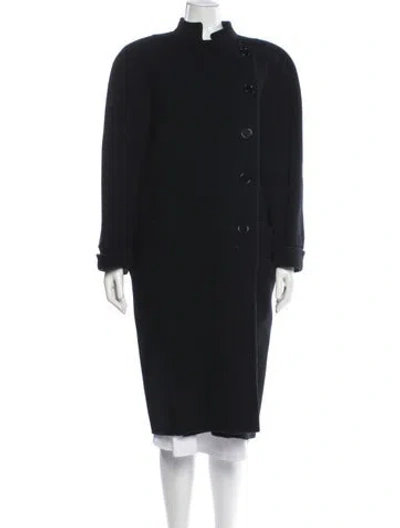 Pre-owned Nina Ricci Vintage 1980's Coat In Black