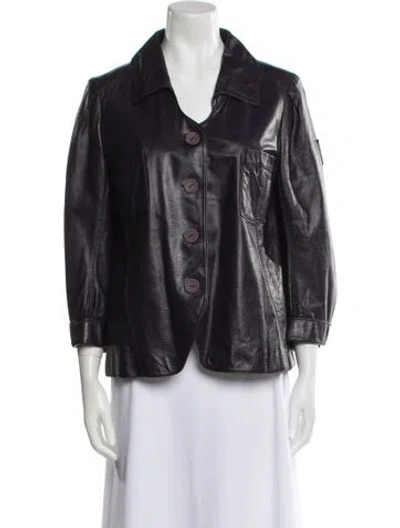 Pre-owned Nina Ricci Vintage Late 1990's - Early 2000's Jacket In Purple