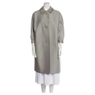 Pre-owned Nina Ricci Vintage  Coat, 1960's In Gray