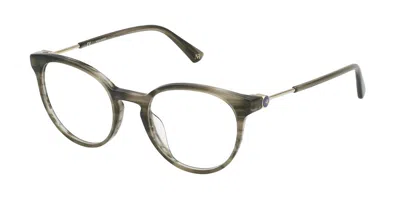 Nina Ricci Vnr285 Men's Glasses, Brown, Size 48