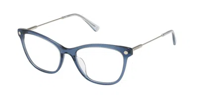 Nina Ricci Vnr293 Men's Glasses, Blue, Size 52