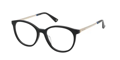 Nina Ricci Vnr308 Men's Glasses, Black, Size 51