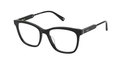 Nina Ricci Vnr313 Men's Glasses, Black, Size 52