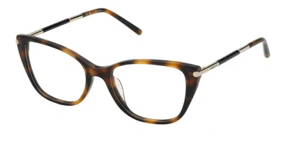 Nina Ricci Vnr348 Women's Glasses, Tortoiseshell, Size 52 In Brown