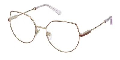 Nina Ricci Vnr352 Women's Glasses, Gold, Size 53