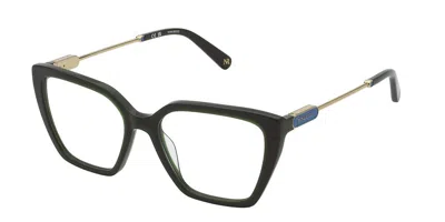 Nina Ricci Vnr372 0d80 Women's Glasses Green Size 53 - Free Lenses - Blue Light Block Available