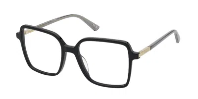 Nina Ricci Vnr386 0700 Women's Glasses Black Size 55 - Free Lenses - Blue Light Block Available