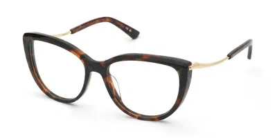Nina Ricci Vnr412 Women's Glasses, Tortoiseshell, Size 53 In Brown