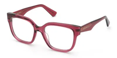 Nina Ricci Vnr425 0afd Occhiali Da Vista Rossi Per Uomo (solo Montatura) In Brown