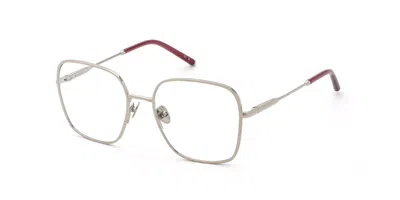 Nina Ricci Vnr433 0a39 Occhiali Da Vista Argentati Per Uomo (solo Montatura) In Silver