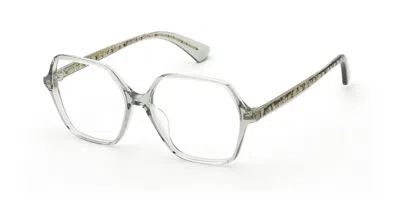 Nina Ricci Vnr444 09rm Occhiali Da Vista Chiari Per Uomo (solo Montatura) In Transparent